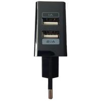 Gambar Travel Charger Dual USB 2.1A Output Wellcomm dari Eben Haezer Net Kota Administrasi Jakarta Barat 4 Tokopedia