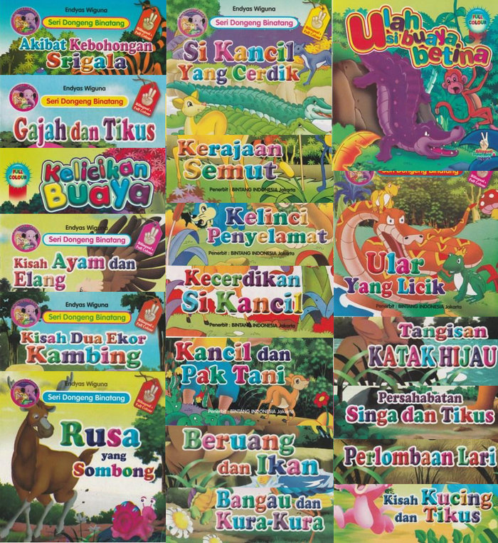 Gambar Paket Seri Dongeng Binatang isi 10 buku dari LarisaShop Kota Administrasi Jakarta Pusat Tokopedia