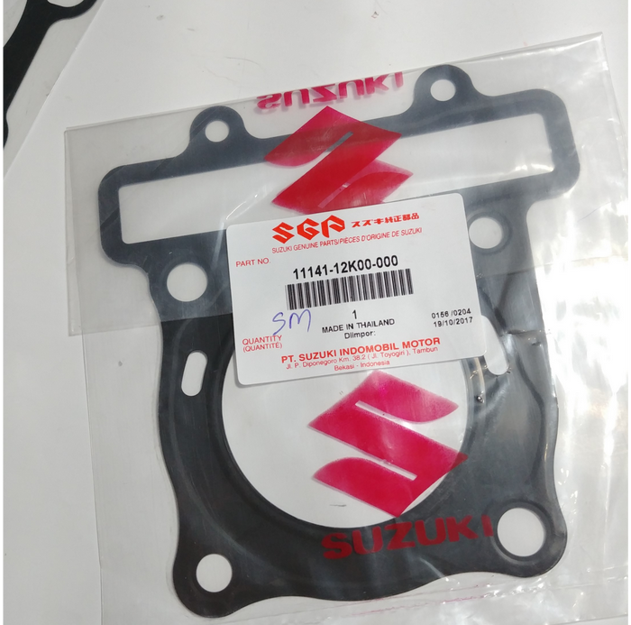 Gambar Packing Blok Head Satria Fu Injeksi Gsx 150 Original Suzuki dari Lestari Motor 2 Kota Administrasi Jakarta Barat Tokopedia