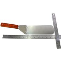 Gambar Stainless Kape panjang Handle Kayu /Sraper/ Pemotong adonan dari Bursa Dapur Mall Kota Administrasi Jakarta Barat 3 Tokopedia