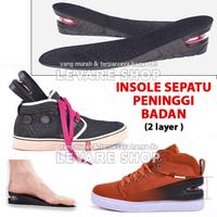 Gambar 2 layer Insole Sol PU Sepatu Penambah Tambah Tinggi Peninggi Badan 5cm dari KemanggisanStore Kota Administrasi Jakarta Barat 1 Tokopedia