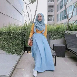 Overall Acha Rok Bawahan muslim Tanpa Inner/Dalaman - Rok Kodok