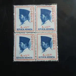 koleksi prangko lama INDONESIA 1965 - seri BUNG KARNO