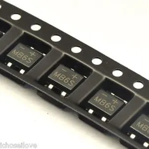 New Original MB6S 0.5A Glass Passivated Bridge Rectifiers SOP-4 Mantaf 0
