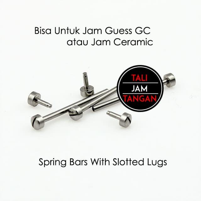Gambar 18mm, 20mm, 22mm GC Spring Bar, Jam Guess Besi Pengait Sepasang Murah dari Tali Jam Tangan com Kota Tangerang Selatan Tokopedia