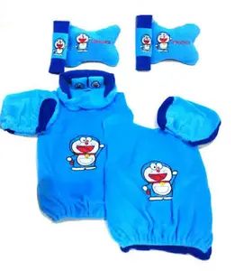 Bantal Mobil 5 in 1 Car set lengkap Motif Doraemon