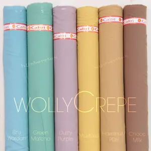 Kain Wolly Crepe Caltri Best Quality