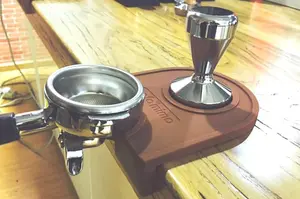 Coffee Tamper mat corner tatakan tamper kopi