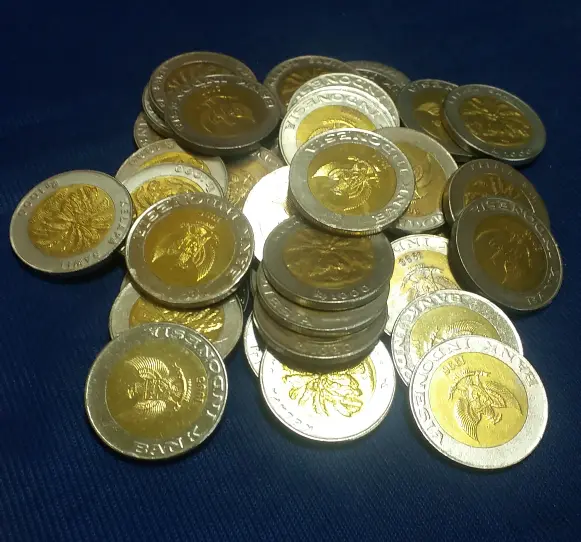Koleksi Unik Langka Kuno Koin BIMETAL Rp 1000 Kelapa Sawit