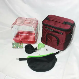 Travel Cage Tas Jalan jalan Sugar Glider Include Sleeping Pouch