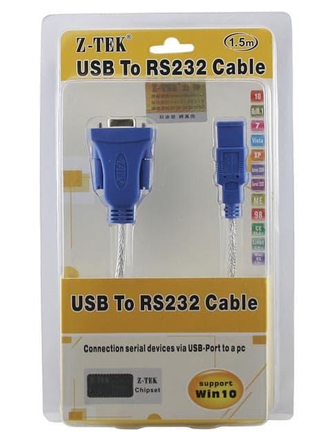 Gambar ZTEK USB to RS232 Female Cable dari Tokomipo1 Kota Administrasi Jakarta Pusat Tokopedia