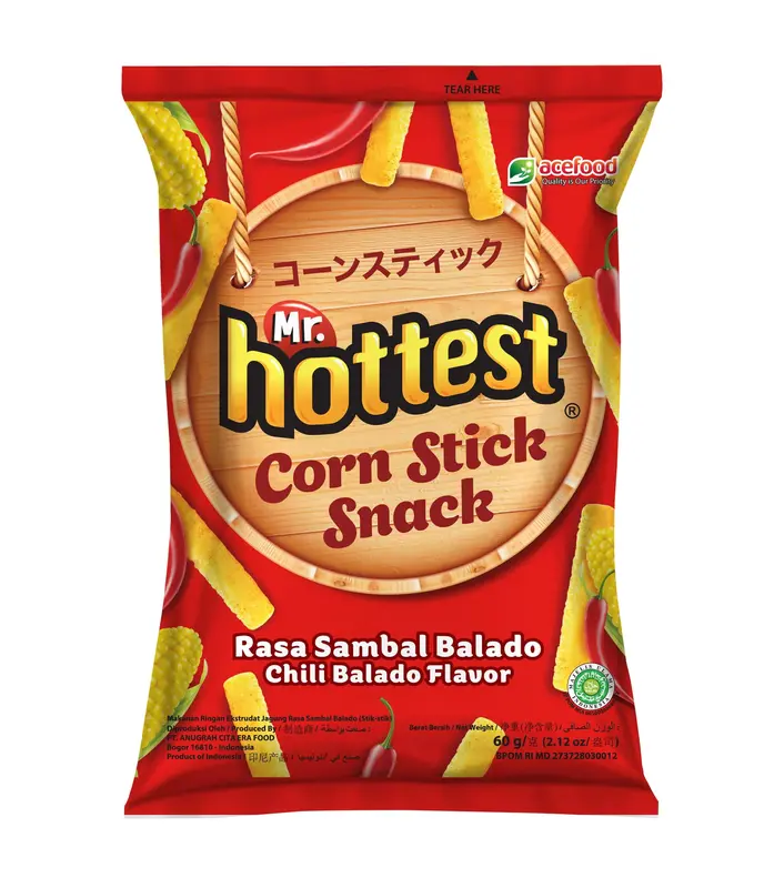 Mr. Hottest Stik - Stik Sambal Balado 60gr 1