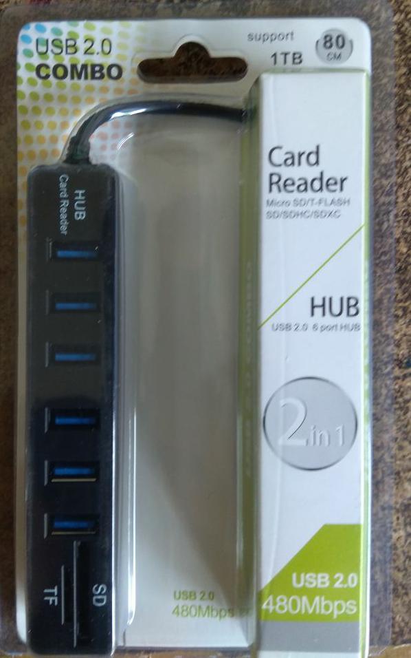 Gambar JUAL CARD READER PLUS USB HUB HARGA MURAH dari andryvinie Jakarta Utara Tokopedia