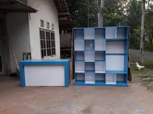 Paket Meja Kasir Dan Rak Pakaian