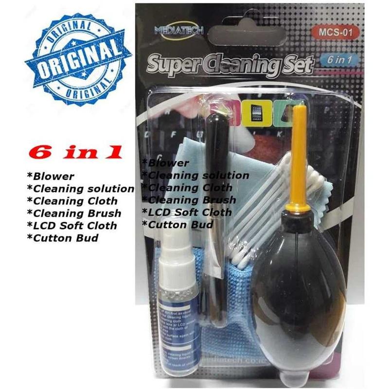 Super Cleaning Set 6 in 1 - LCD Cleaner Mediatech - Shop | Tokopedia