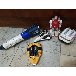 Power Rangers In Space - DX Deluxe Mega Voyager (Megaranger) - Complet En Boîte - 1997