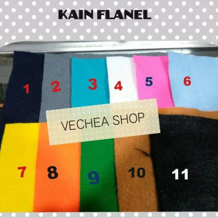 FLANEL KAIN METERAN