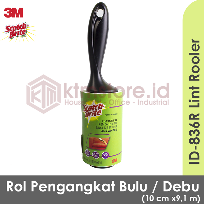 Gambar 3M Scotch Brite Lint Roller, Pet Hair Roller, Rol Pengangkat Bulu id-8 dari TCHOME TOKOPEDIA Kota Administrasi Jakarta Utara Tokopedia
