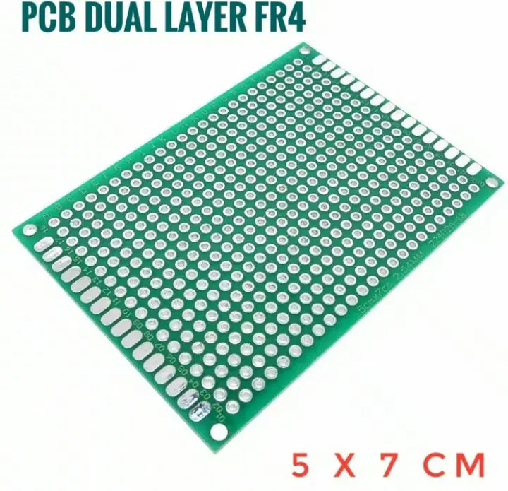 PCB Prototype Lubang Double Layer 5x7