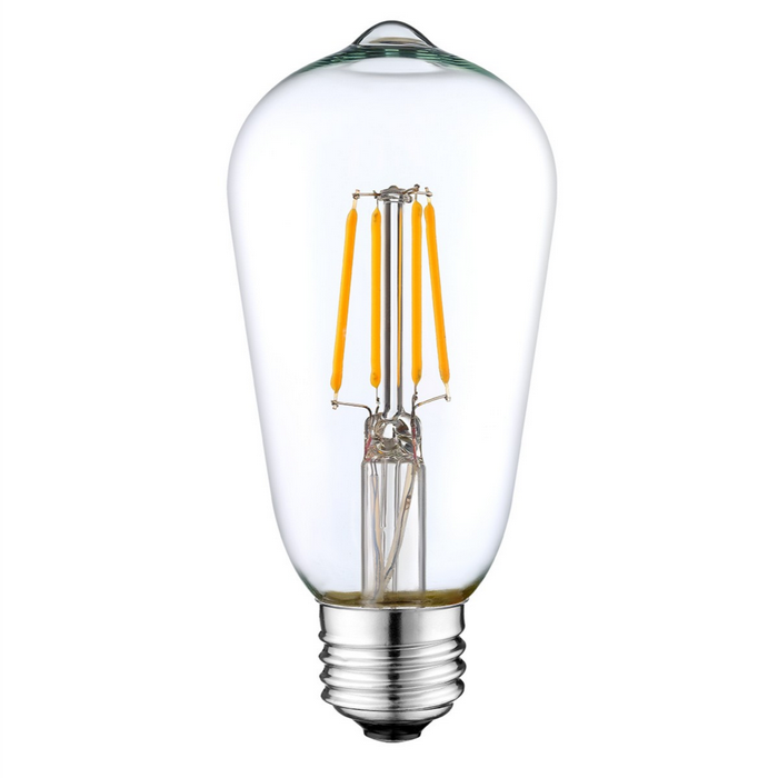 Gambar Lampu LED ST64 COG Dimmable Analog 4W 2200K 3+MEST64D dari 3plusprojects Kota Administrasi Jakarta Utara Tokopedia