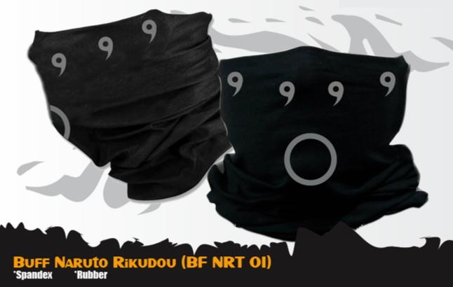Buff Naruto Rikudou Rikudo Sennin Masker Motor Anime Hitam (BF NRT 01)