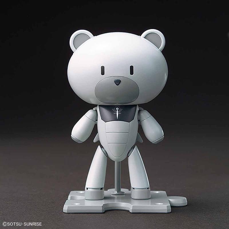 HGPG OO Gundam 1/144 Petit'gguy Graham Aker White & Placard 2