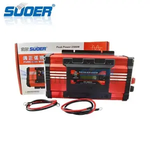 Suoer 12V 220V 1500W Pure Sine Wave Solar Power Inverter (FPC-D1500A)