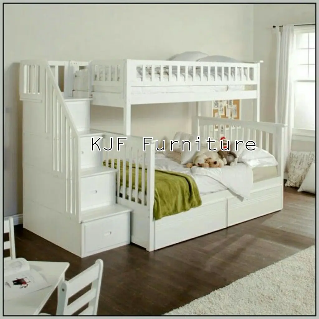 Tempat tidur anak tingkat duco dipan anak tempat tidur anak kjf duco