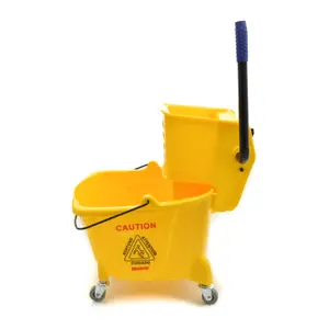 Krisbow ember pel dengan pemeras 24 ltr