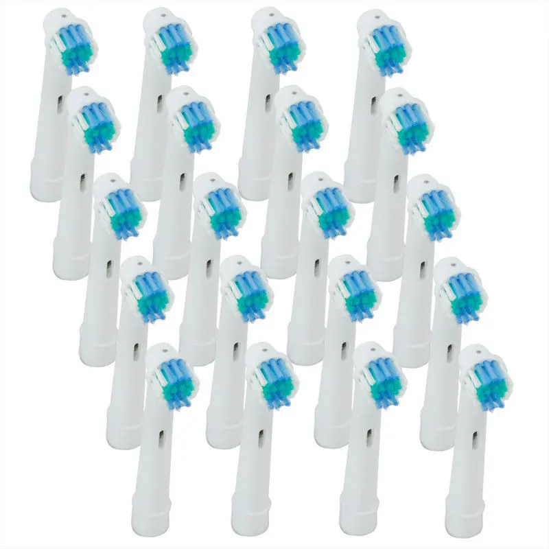 Electric Toothbrush Replacement Heads 4 Pcs for Oral-B - White