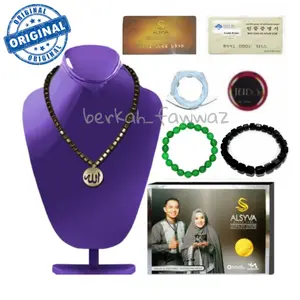 Alsyva black jade - Kalung dan gelang kesehatan - al syva - alsifa