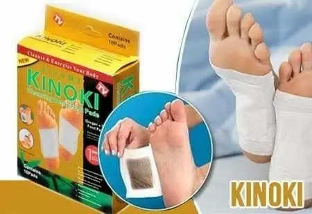 Kinoki Gold Ginger Salt Detoks Foot Patch / Obat Detox Koyo Kaki