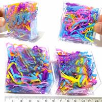 Gambar KARET RAMBUT JEPANG BOX RAINBOW dari charlotte bowtique Kota Administrasi Jakarta Barat 2 Tokopedia