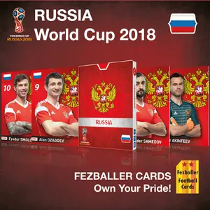 Kartu Bola Fezballer Cards RUSSIA World Cup 2018