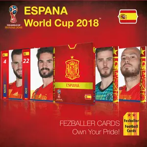 Kartu Bola Fezballer Cards ESPANA World Cup 2018
