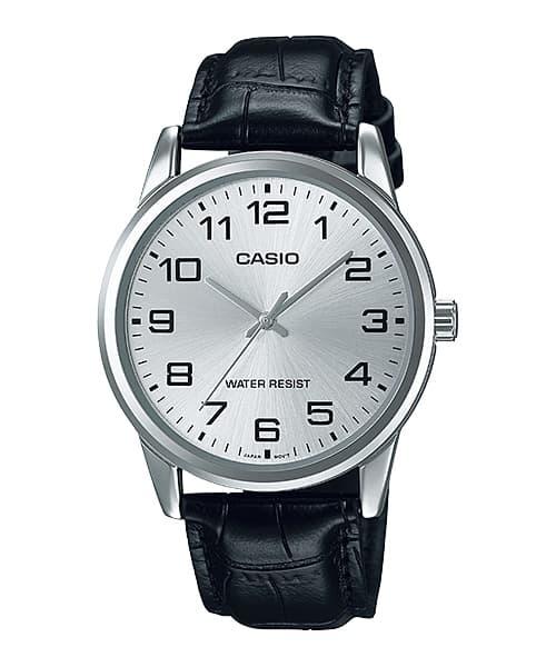 Gambar Casio Analog Jam Tangan Pria Kulit Hitam MTP-V001L-7B Original dari Ogytashop Kota Administrasi Jakarta Pusat Tokopedia