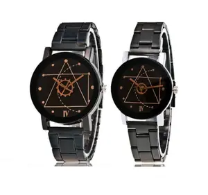 Jam Tangan Couple GEAR Korea Fashion Stainless Steel Watch Cowo Cewe -