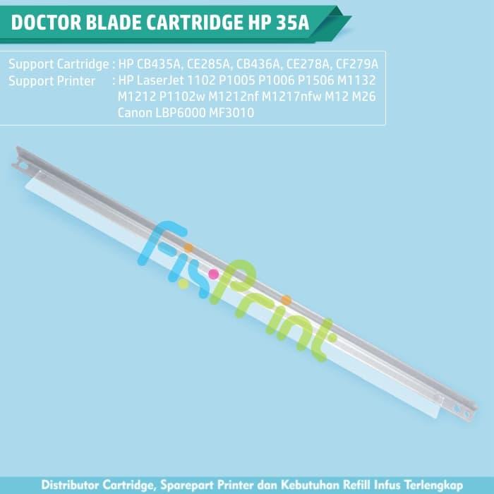 Gambar Doctor Blade Cartridge HP 35A 85A 36A 78A dari FixPrint Shop Kota Administrasi Jakarta Pusat Tokopedia