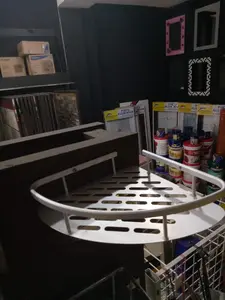 RAK SUDUT BAHAN ALUMUNIUM