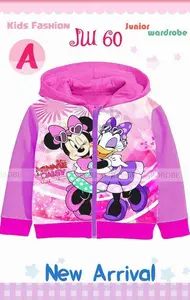 Jaket anak perempuan jw 60 a minnie dessy duck teen sz