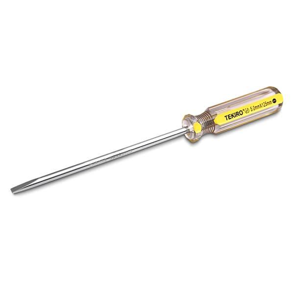 Gambar TEKIRO IN LINE COLOR SCREWDRIVER (-) 8 X 150 YELLOW / OBENG IN LINE dari TEKIRO_NEW Kab. Serang Tokopedia