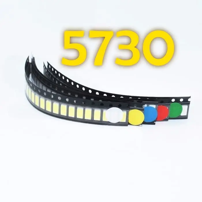 5730 SMD LED SMT Chip Ultra Bright Pilihan Warna