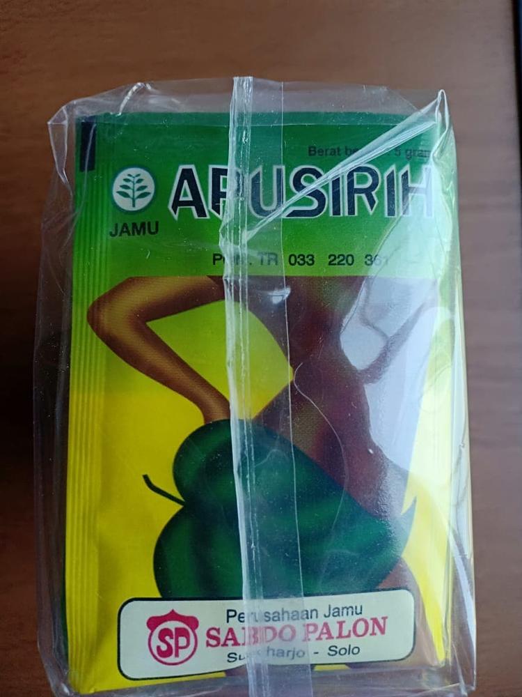 Jamu Herbal Serbuk Apusirih Sabda Palon Kesehatan Wanita 1 pack 10 sch