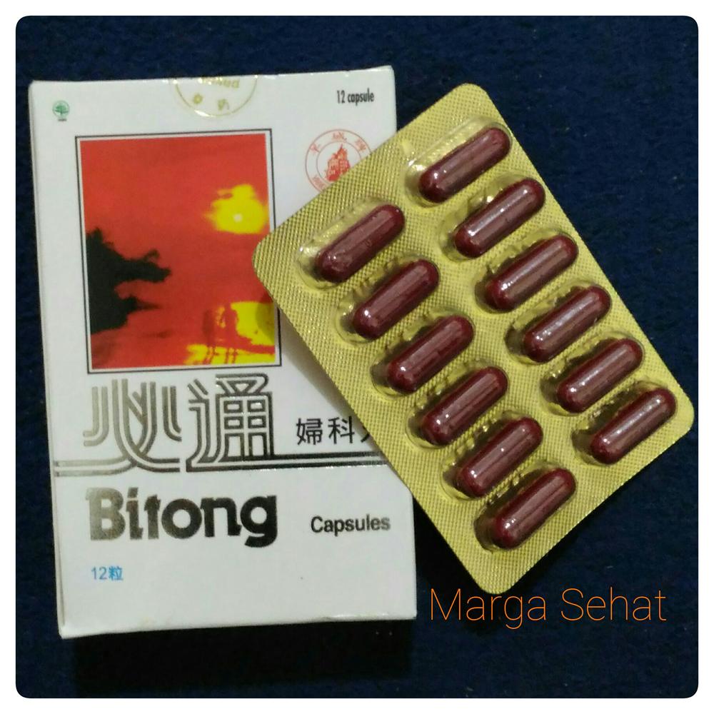 BITONG CAPSULES / OBAT MELANCARKAN HAID/ NYERI DATANG BULAN