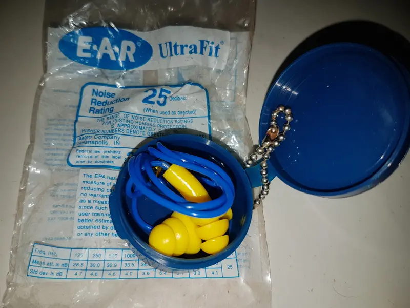 EAR PLUG Ultra Fit Corded - Penutup Telinga Noise Reduction Rating 25 0