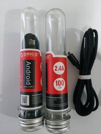 Gambar ORICO N301-10-PRO Micro USB Charging and Data Cable 100cm 2.4A - SILVER dari ORICO INDONESIA Official Shop Kota Administrasi Jakarta Utara 1 Tokopedia
