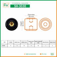 Gambar CYLINDRICAL INSULATOR / ISOLATOR BUSBAR / REKOLIT 30X30 dari DV.Switchboard Kota Semarang 3 Tokopedia