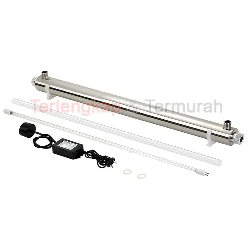 Ultraviolet 8 Gpm / UV 1850 Liter per Jam / 304 Stainless Steel UV