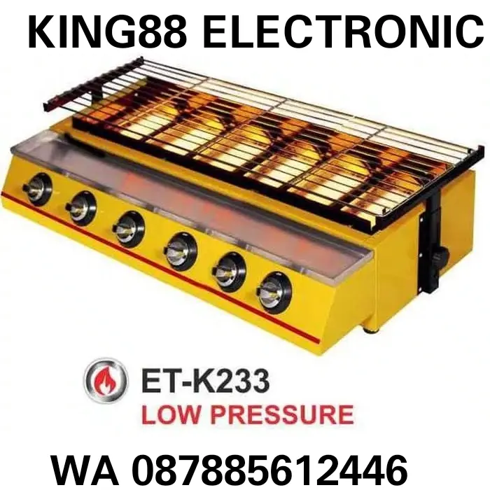 PANGGANGAN GAS GETRA 6 TUNGKU ETK-233 PROMO