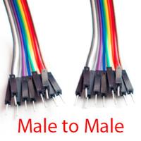 Gambar Kabel Jumper arduino Dupont Pelangi 30 cm Male to Male 1 lembar dari raftechbandung Kota Bandung 2 Tokopedia